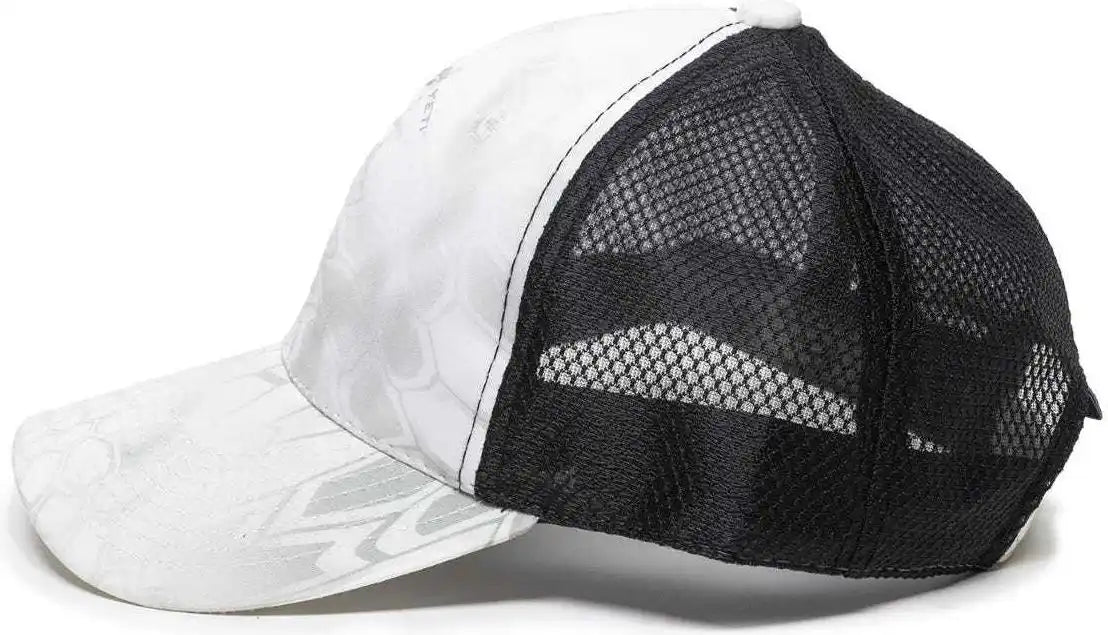 Oc Sports Pfc 150m Adjustable Mesh Back Cap Kryptek Wraith Black / 6 7/8’’ 7 1/2’’