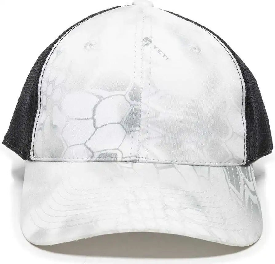 Oc Sports Pfc 150m Adjustable Mesh Back Cap Kryptek Wraith Black / 6 7/8’’ 7 1/2’’