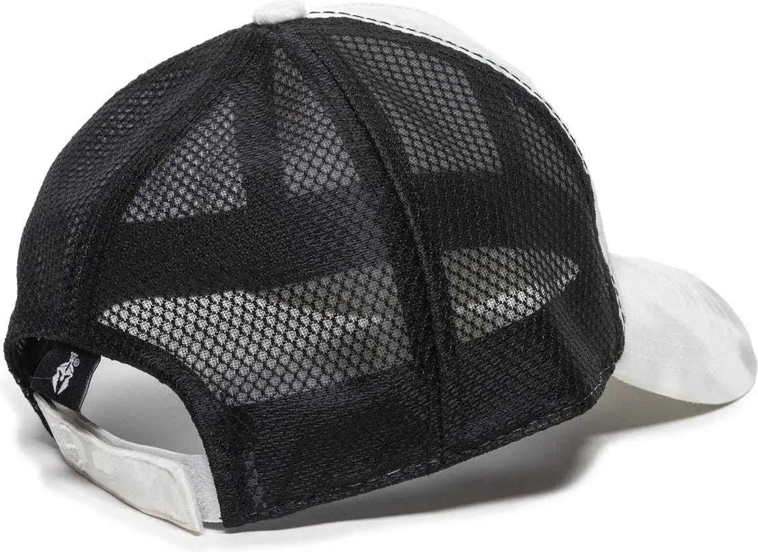Oc Sports Pfc-150m Adjustable Mesh Back Cap - Kryptek Wraith Black - 6 7/8’’ - 7 1/2’’