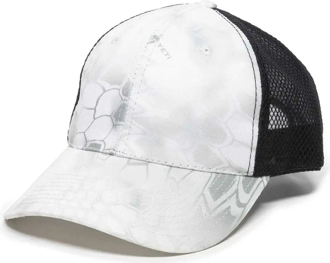 Oc Sports Pfc 150m Adjustable Mesh Back Cap Kryptek Wraith Black / 6 7/8’’ 7 1/2’’