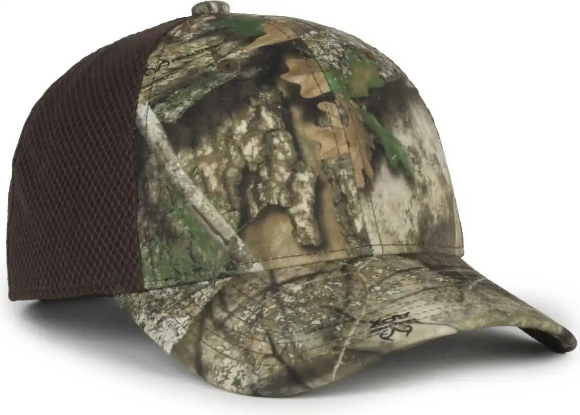 Oc Sports Pfc-150m Adjustable Mesh Back Cap - Realtree Apx Brown - Osfm