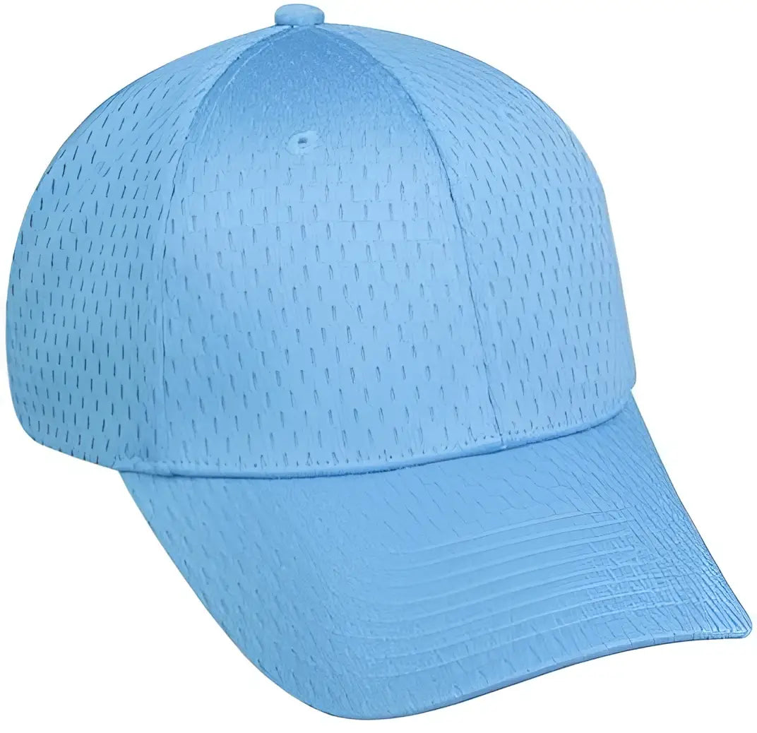 Oc Sports Pfx-120 Proflex Stretch Fit Mesh Baseball Cap - Columbia Blue - 6 3/4’’ - 7 1/8’’