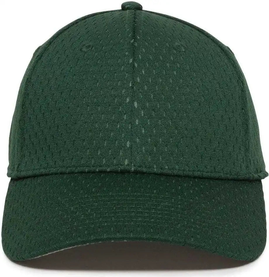 Oc Sports Pfx-120 Proflex Stretch Fit Mesh Baseball Cap - Dark Green