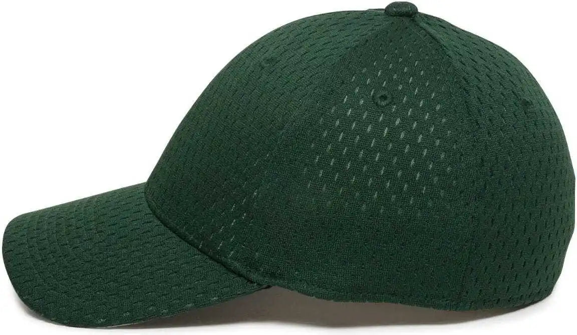 Oc Sports Pfx-120 Proflex Stretch Fit Mesh Baseball Cap - Dark Green