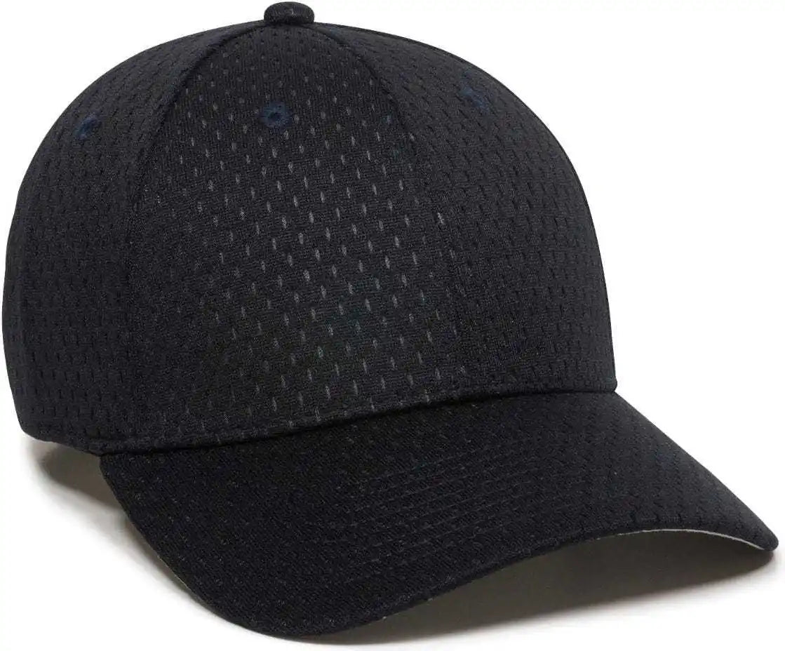 Oc Sports Pfx-120 Proflex Stretch Fit Mesh Baseball Cap - Navy - 6 3/8’’ - 3/4’’