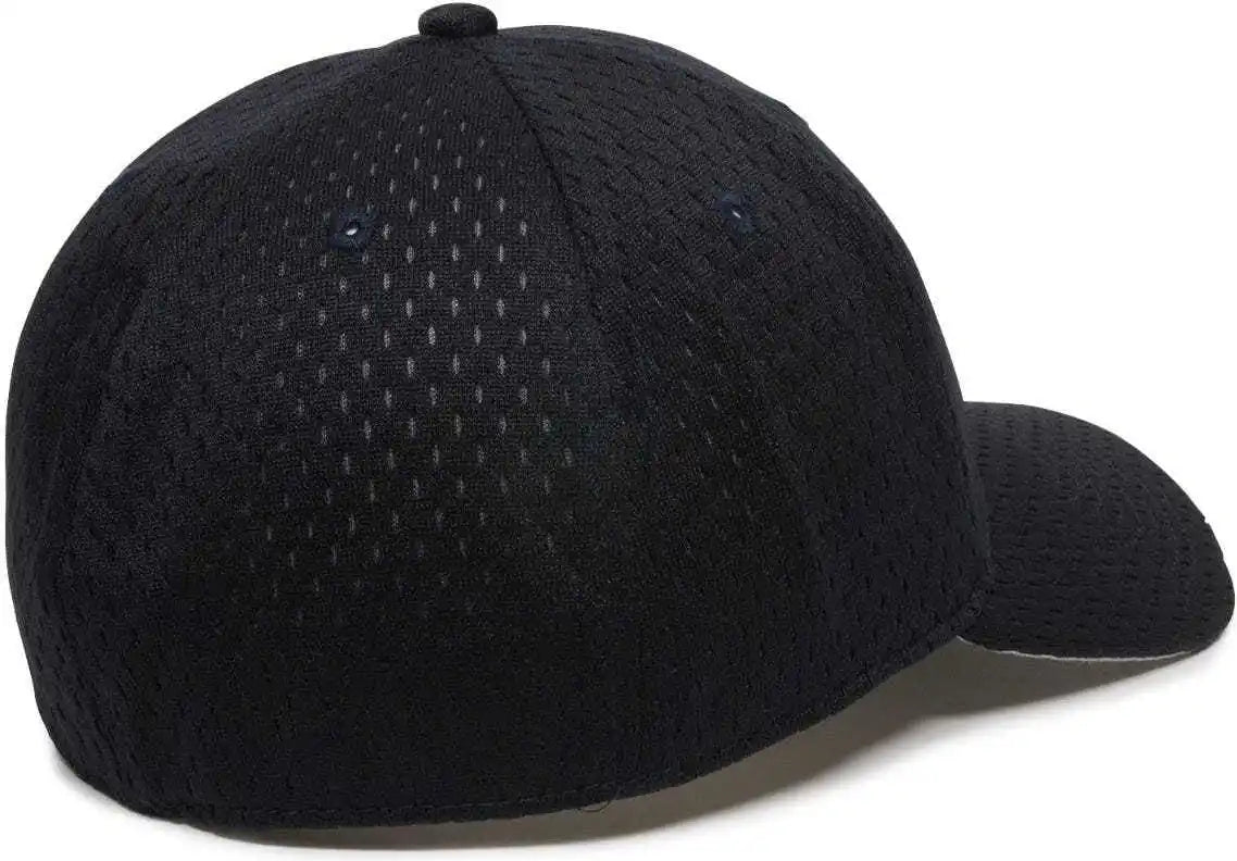 Oc Sports Pfx-120 Proflex Stretch Fit Mesh Baseball Cap - Navy
