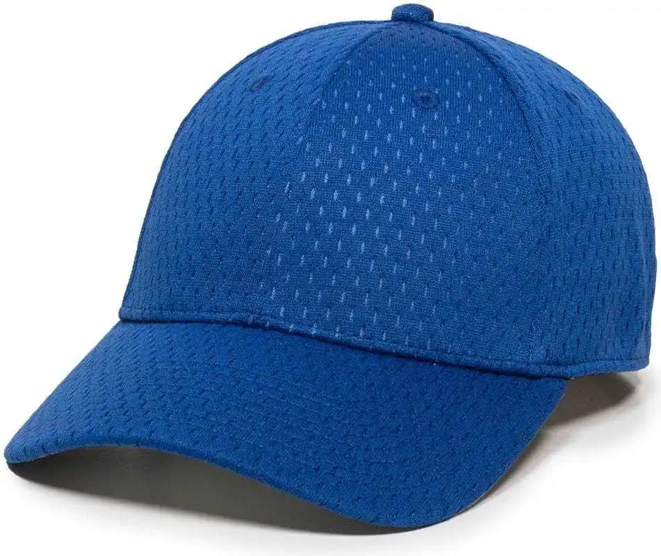 Oc Sports Pfx-120 Proflex Stretch Fit Mesh Baseball Cap - Royal