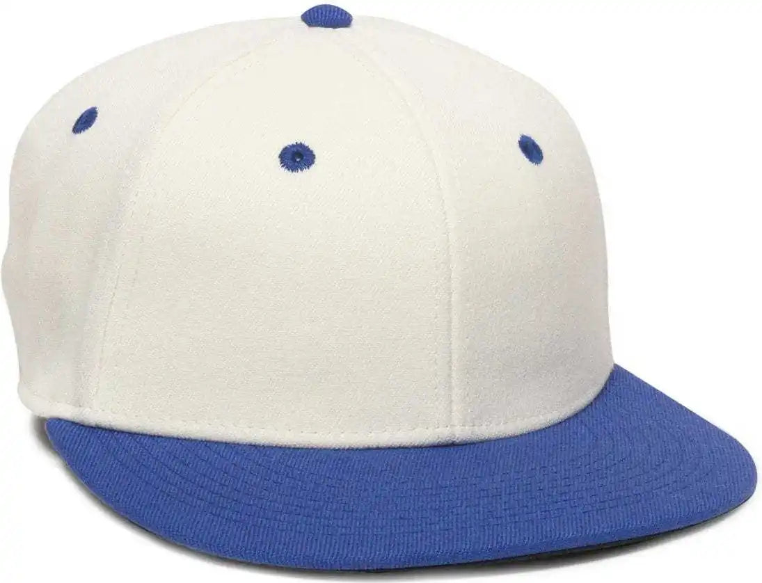 Oc Sports Pfx-450 Proflex Premium Wool Blend Q3 Cap - Ivory Royal - 6 3/4’’ - 7 1/8’’