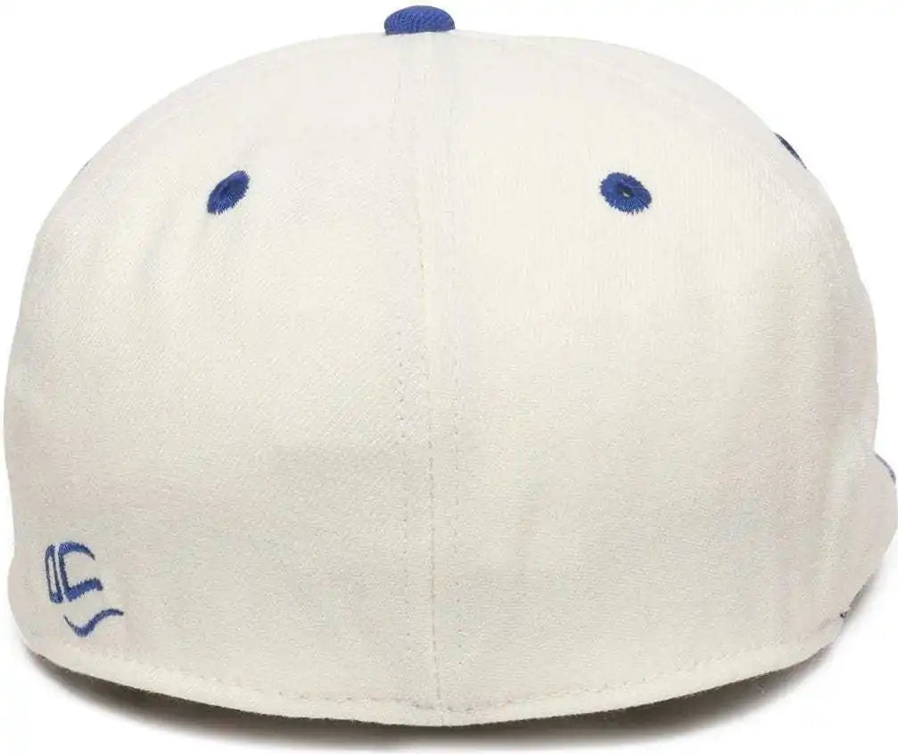 Oc Sports Pfx-450 Proflex Premium Wool Blend Q3 Cap - Ivory Royal - 6 3/4’’ - 7 1/8’’
