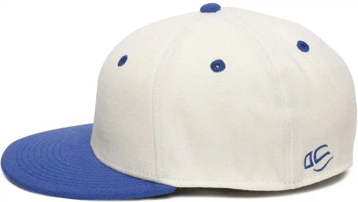 Oc Sports Pfx-450 Proflex Premium Wool Blend Q3 Cap - Ivory Royal