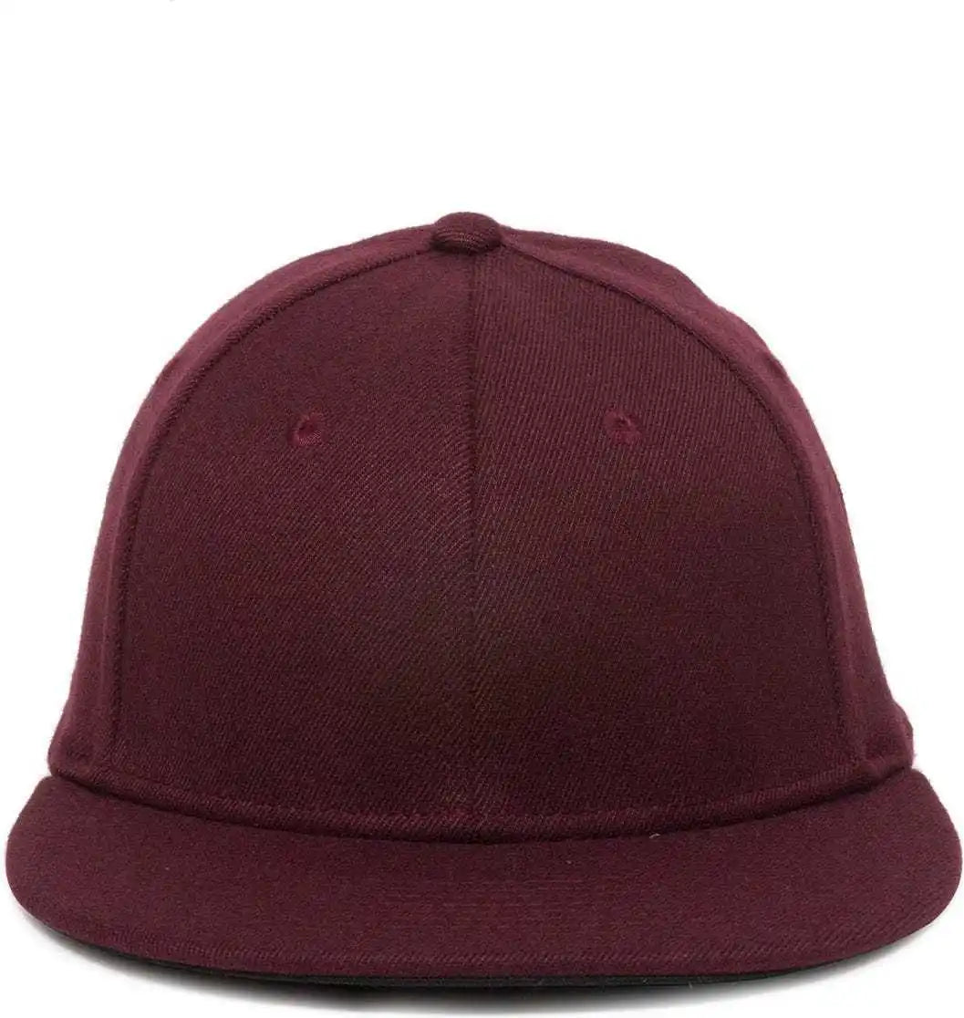 Oc Sports Pfx-450 Proflex Premium Wool Blend Q3 Cap - Maroon