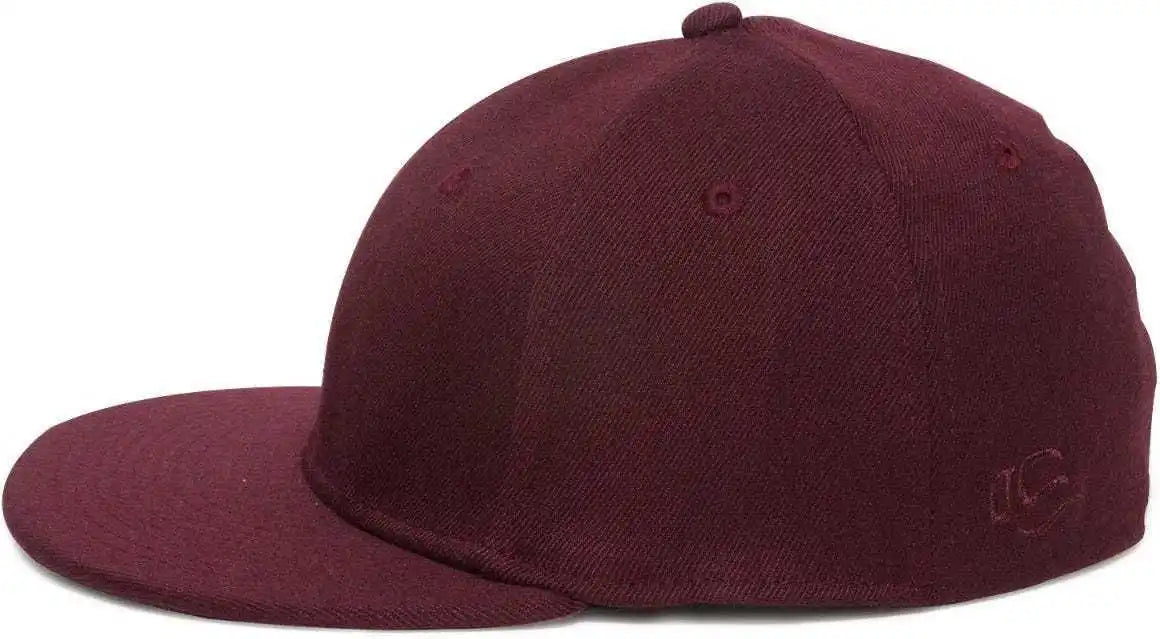 Oc Sports Pfx-450 Proflex Premium Wool Blend Q3 Cap - Maroon