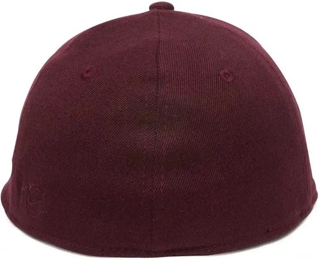 Oc Sports Pfx-450 Proflex Premium Wool Blend Q3 Cap - Maroon