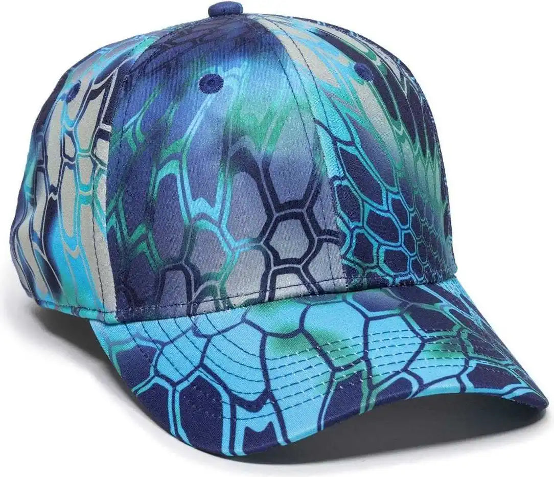 Oc Sports Pfx 700 Flexible Fitting Cap Kryptek Pontus / 7’’ 7 3/8’’