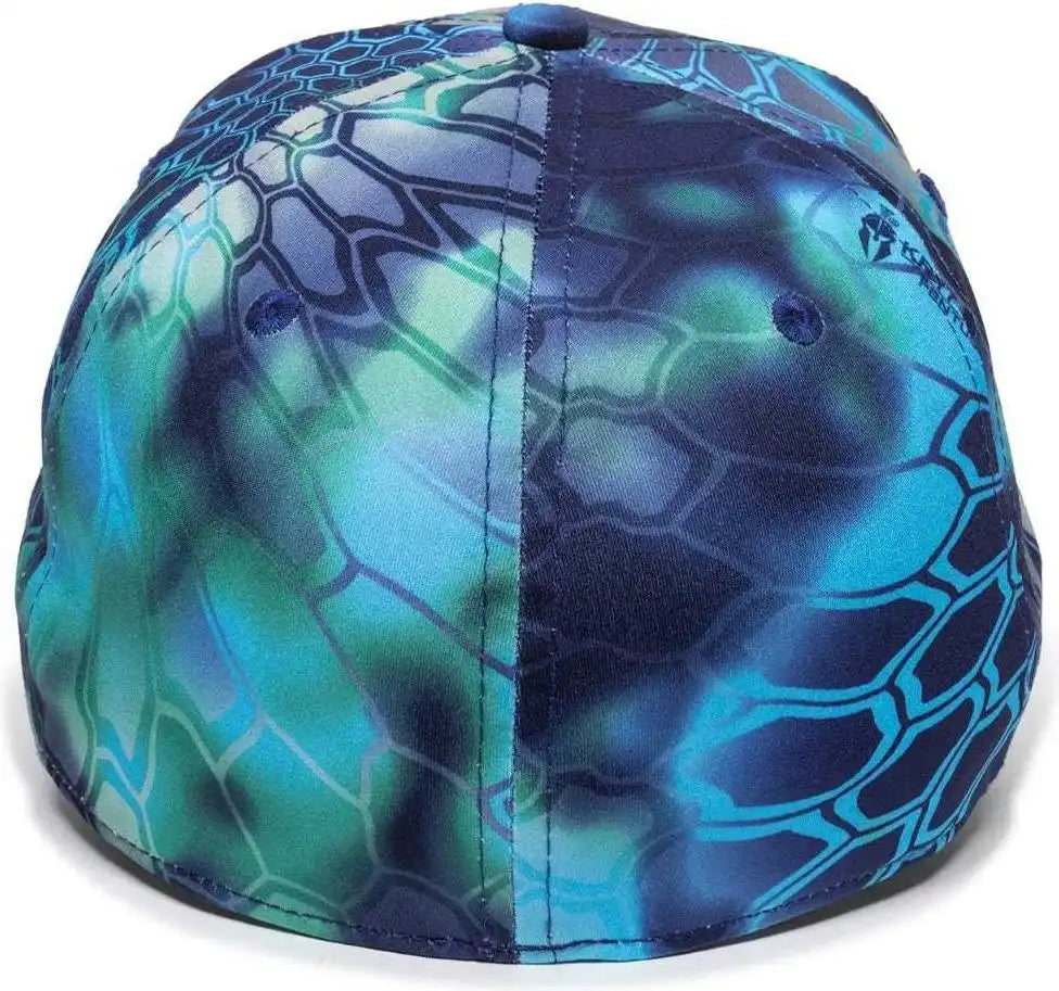Oc Sports Pfx-700 Flexible Fitting Cap - Kryptek Pontus - 7’’ - 7 3/8’’