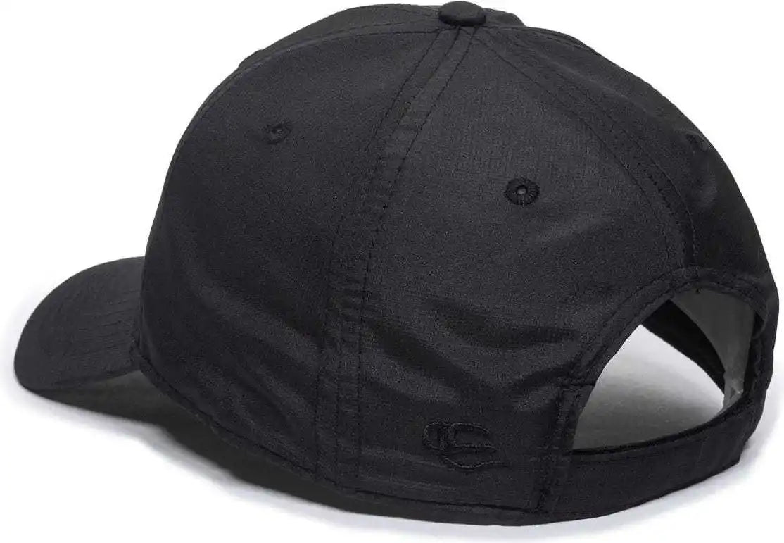 Oc Sports Pn-100 Adjustable Cap - Black - 6 7/8’’ - 7 1/2’’