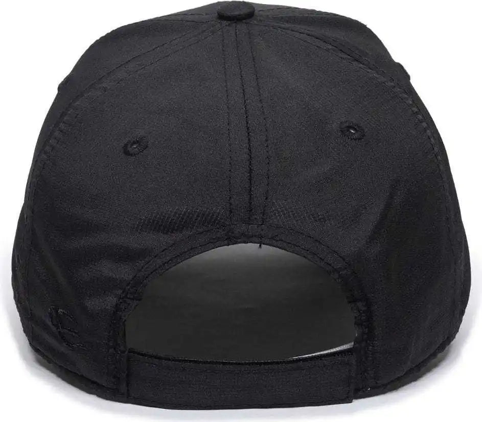 Oc Sports Pn-100 Adjustable Cap - Black - 6 7/8’’ - 7 1/2’’