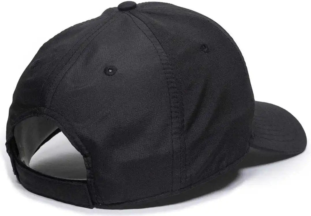 Oc Sports Pn-100 Adjustable Cap - Black - 6 7/8’’ - 7 1/2’’