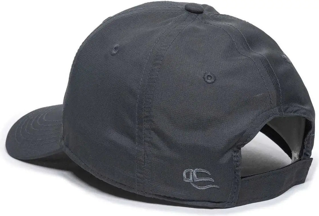 Oc Sports Pn-100 Adjustable Cap - Graphite - Dark Gray / 6 7/8’’ - 7 1/2’’