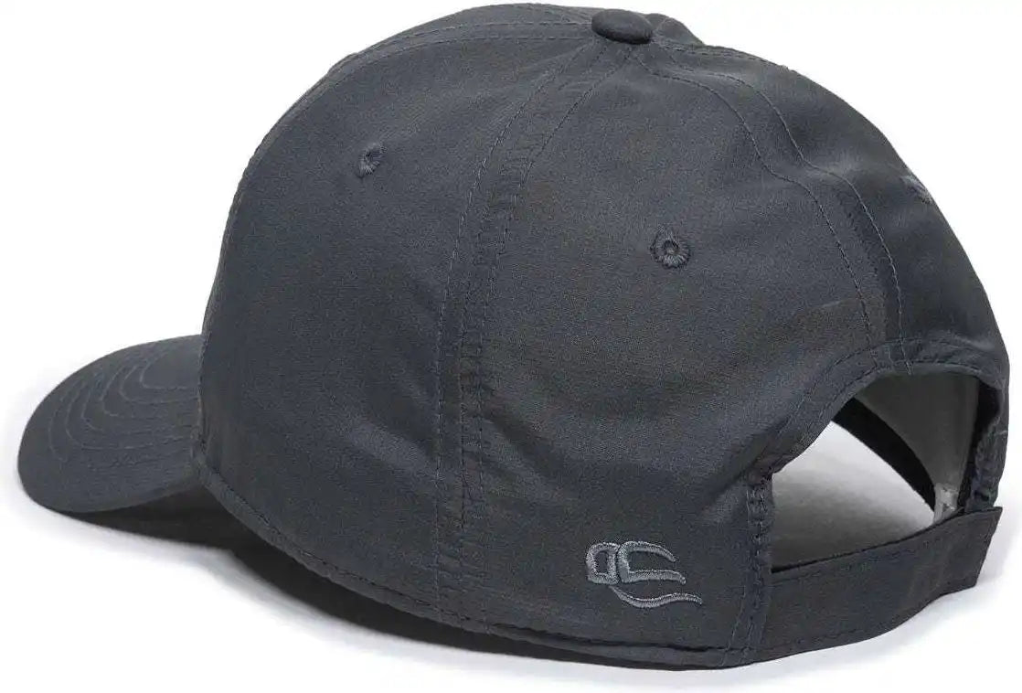 Oc Sports Pn-100 Adjustable Cap - Graphite - Dark Gray / 6 7/8’’ - 7 1/2’’