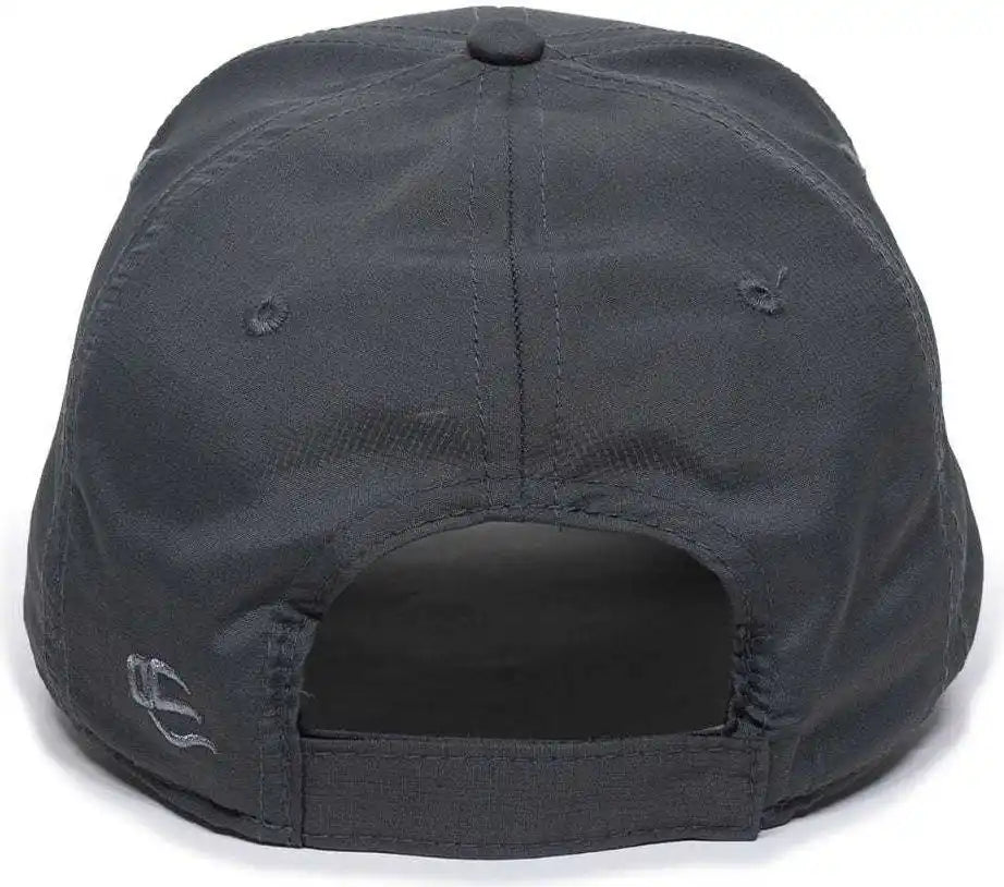 Oc Sports Pn-100 Adjustable Cap - Graphite - Dark Gray / 6 7/8’’ - 7 1/2’’