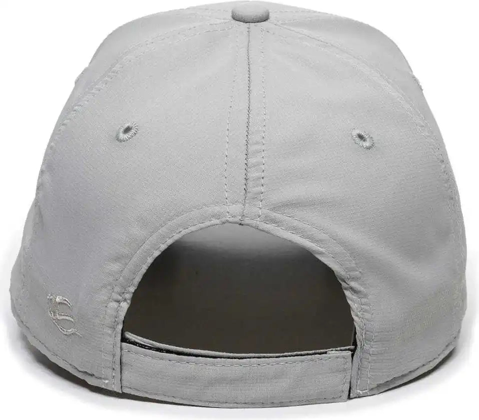 Oc Sports Pn-100 Adjustable Cap - Light Gray - 6 7/8’’ - 7 1/2’’