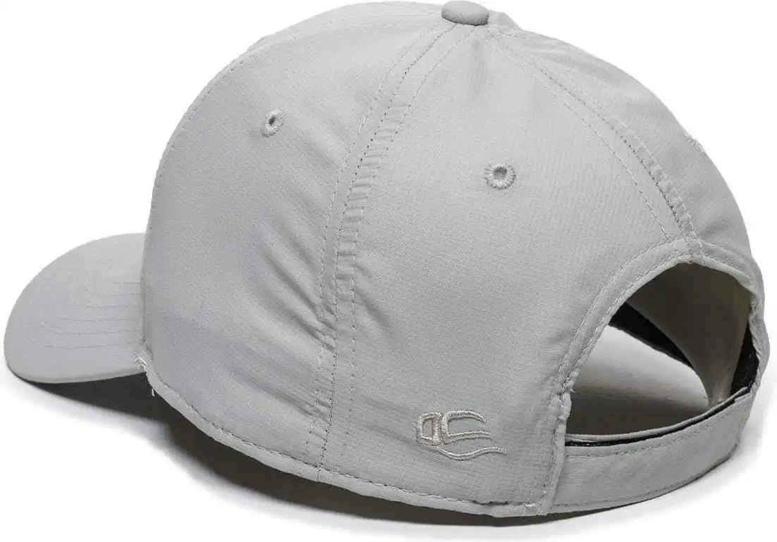 Oc Sports Pn-100 Adjustable Cap - Light Gray - 6 7/8’’ - 7 1/2’’