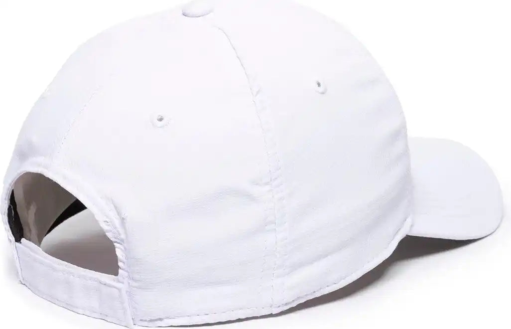 Oc Sports Pn-100 Adjustable Cap - White - 6 7/8’’ - 7 1/2’’
