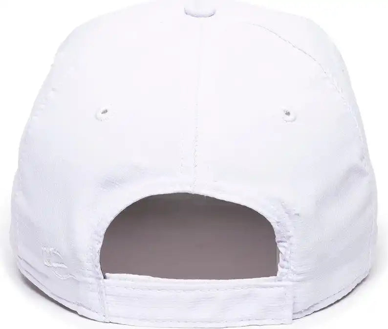 Oc Sports Pn-100 Adjustable Cap - White - 6 7/8’’ - 7 1/2’’