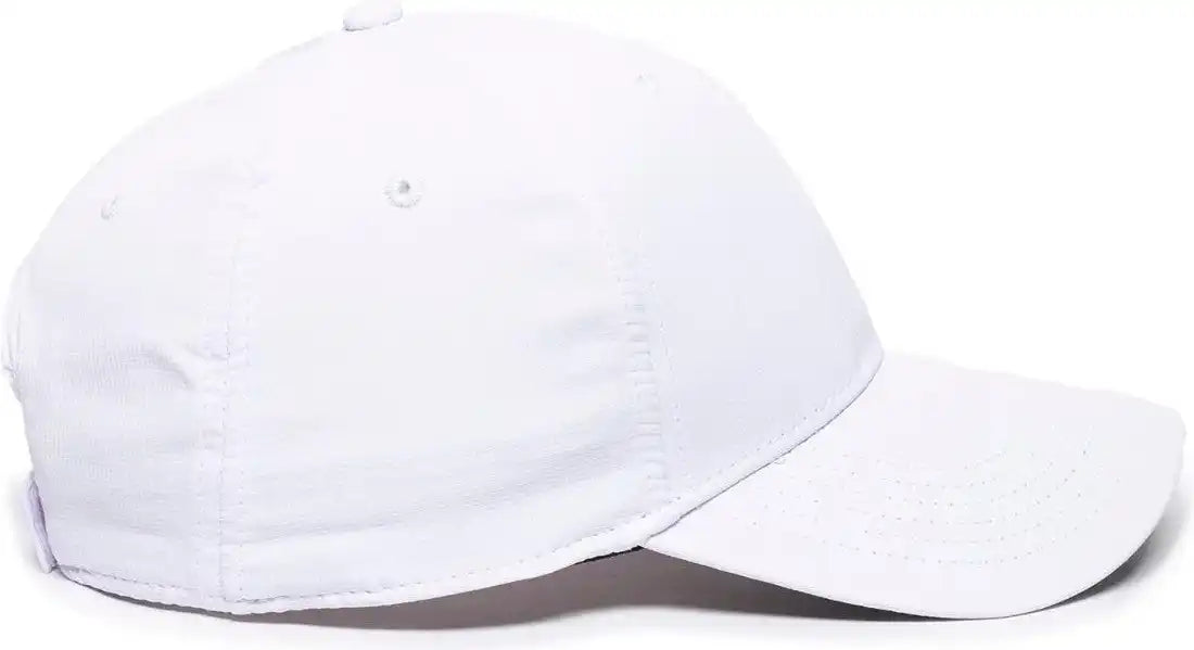 Oc Sports Pn-100 Adjustable Cap - White - 6 7/8’’ - 7 1/2’’