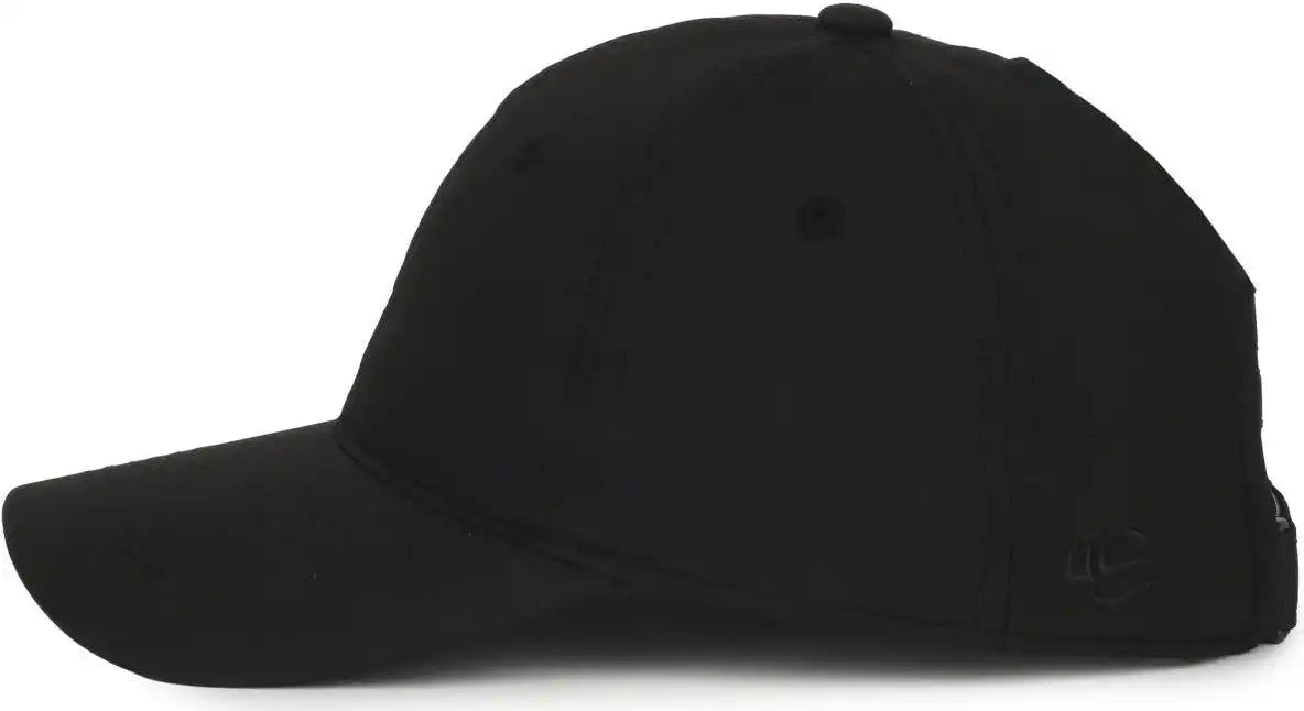 Oc Sports Pny-900u Ladies Performance Ponytail Cap - Black