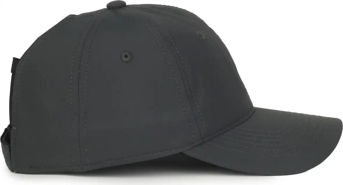 Oc Sports Pny-900u Ladies Performance Ponytail Cap - Graphite - Dark Gray
