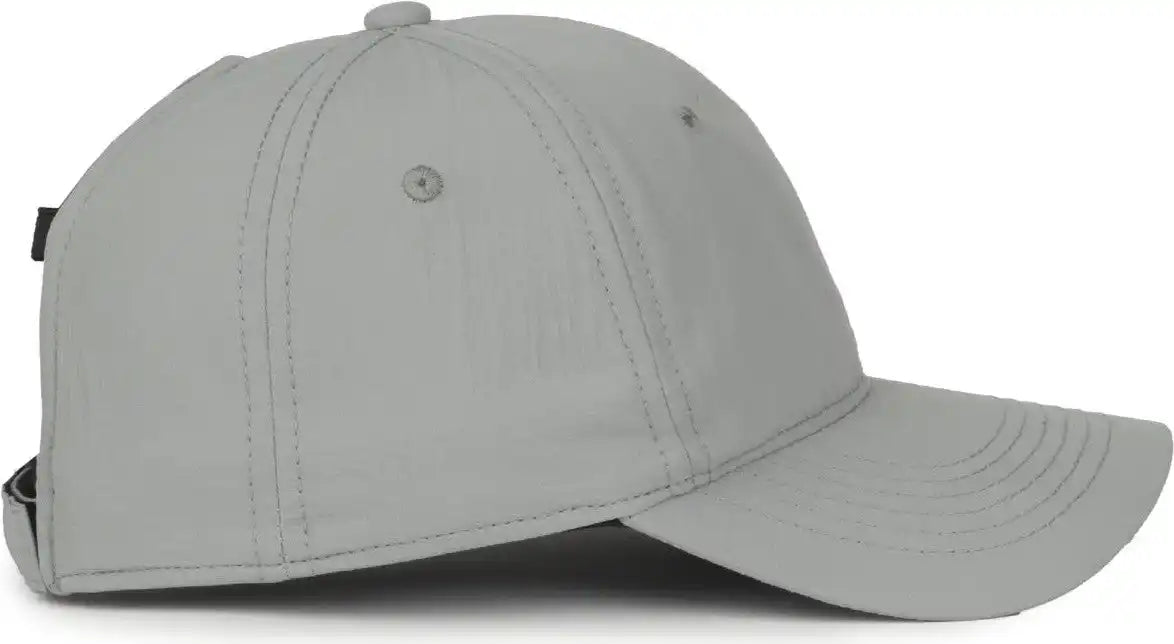 Oc Sports Pny-900u Ladies Performance Ponytail Cap - Light Gray