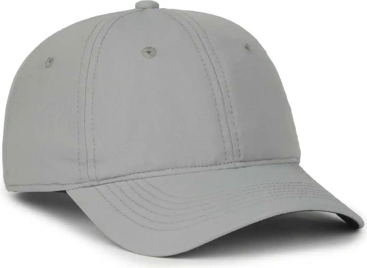 Oc Sports Pny-900u Ladies Performance Ponytail Cap - Light Gray