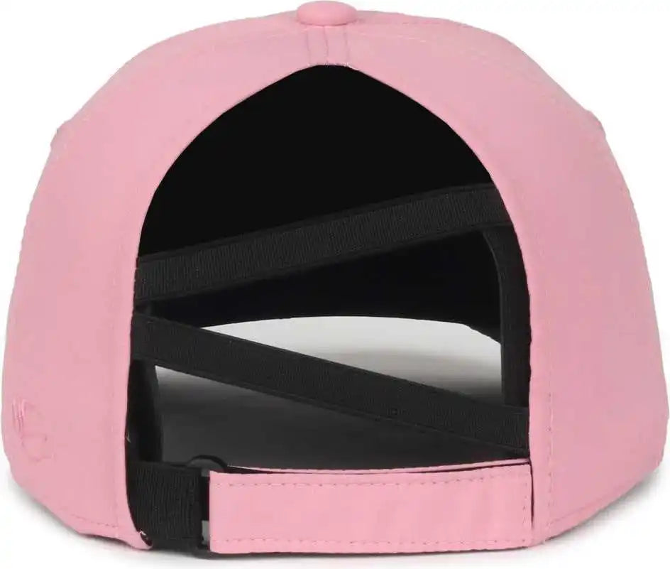 Oc Sports Pny-900u Ladies Performance Ponytail Cap - Pink