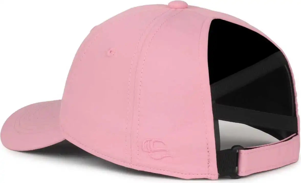 Oc Sports Pny-900u Ladies Performance Ponytail Cap - Pink