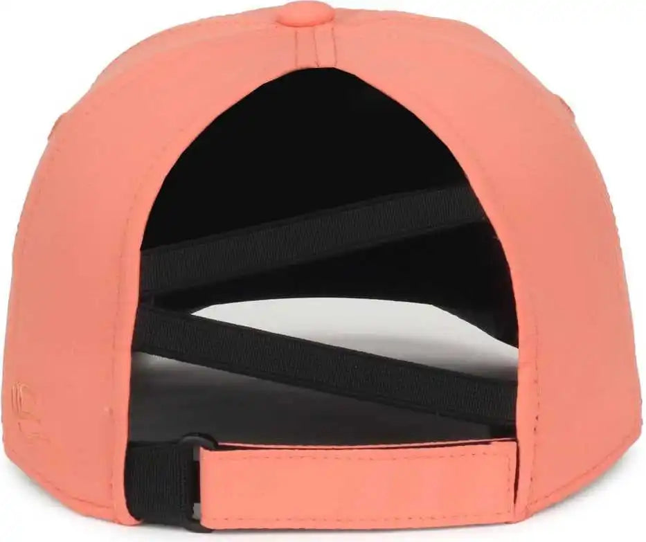 Oc Sports Pny-900u Ladies Performance Ponytail Cap - Salmon