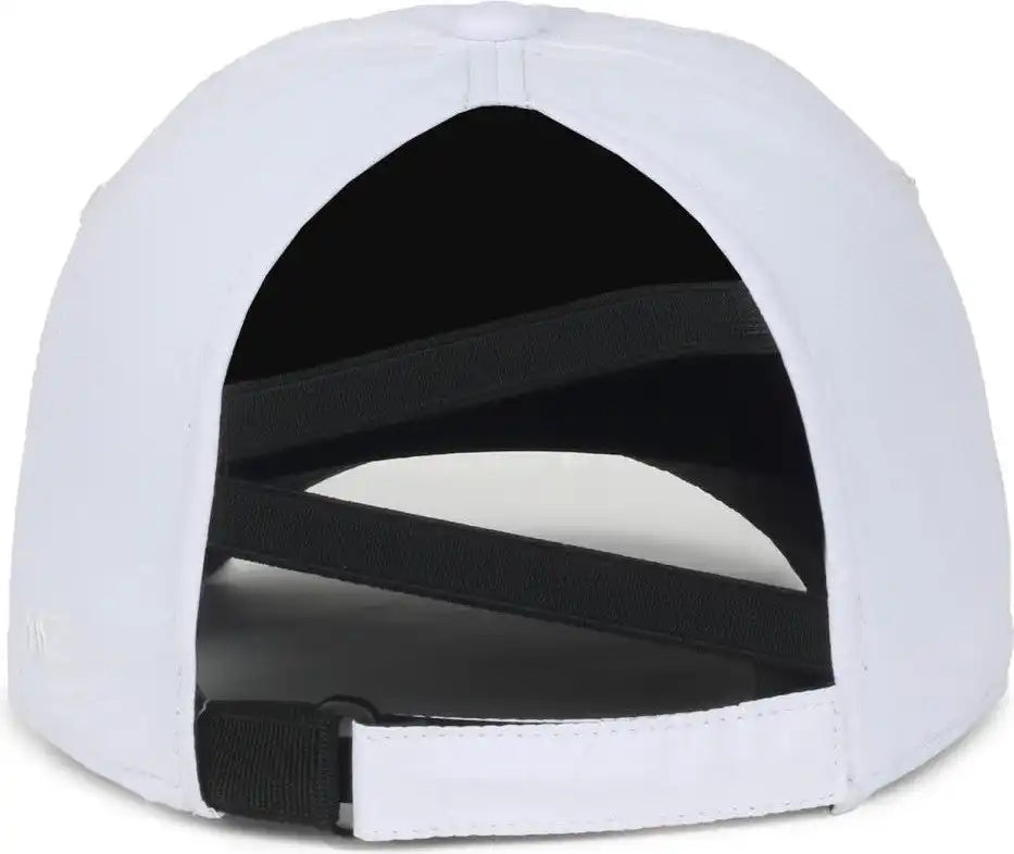 Oc Sports Pny-900u Ladies Performance Ponytail Cap - White