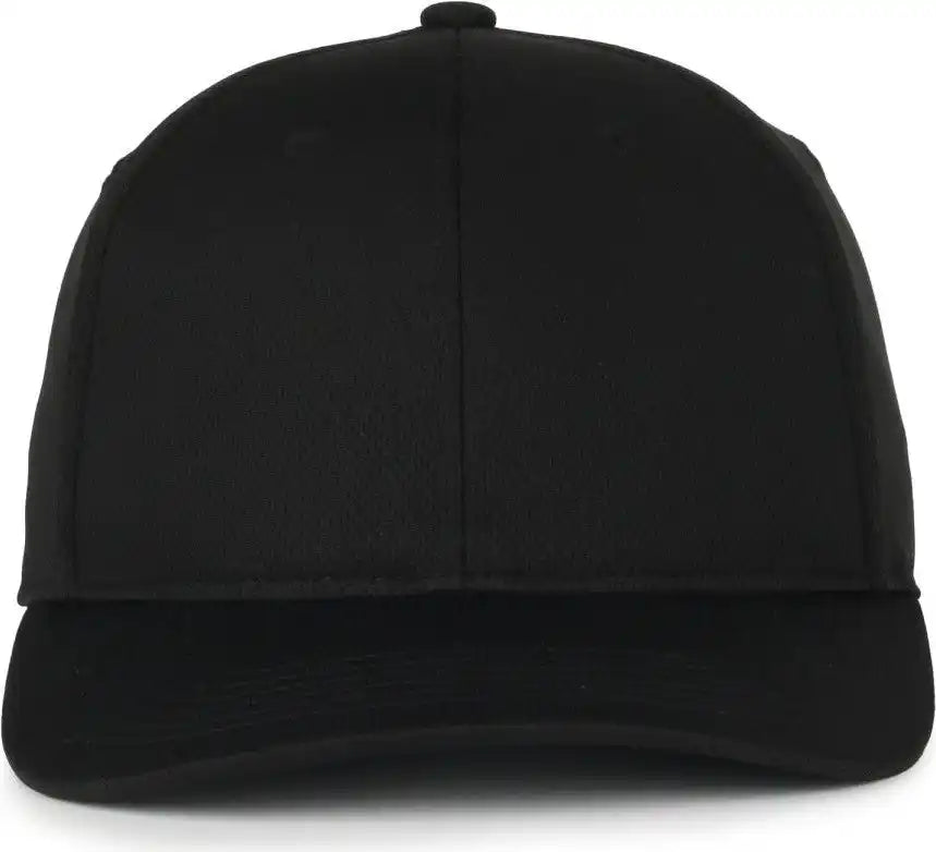 Oc Sports Ptm-850 Polyester Crown Cap - Black - Youth