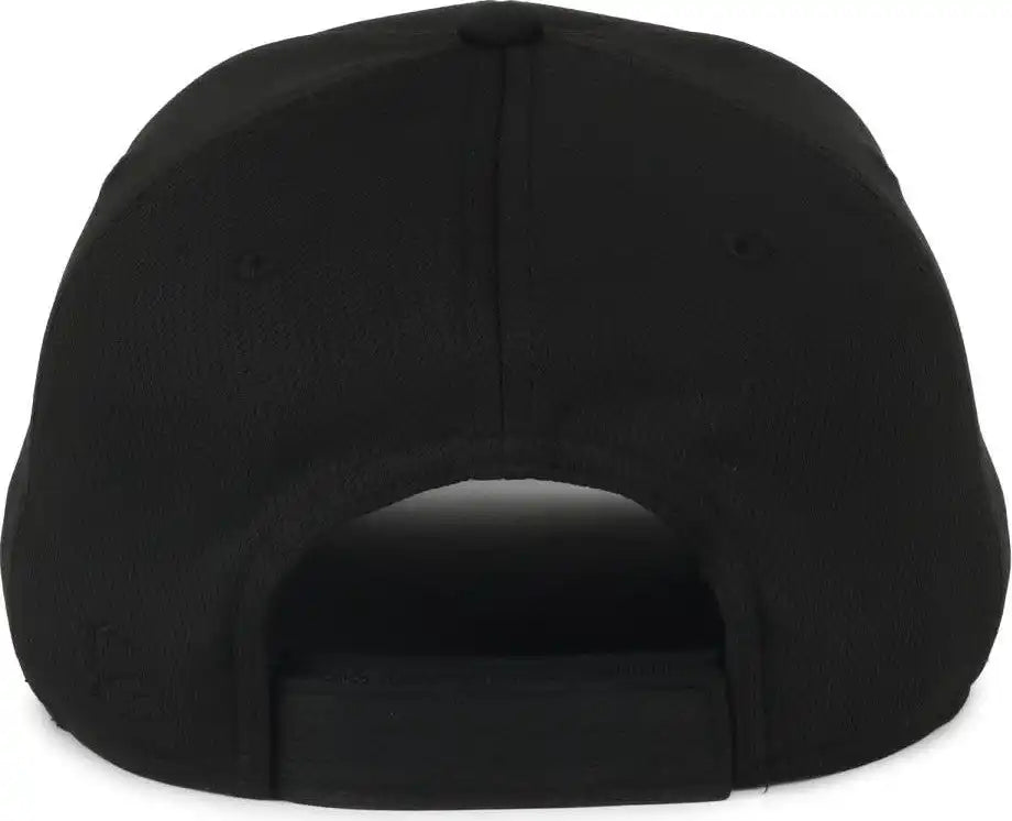 Oc Sports Ptm-850 Polyester Crown Cap - Black