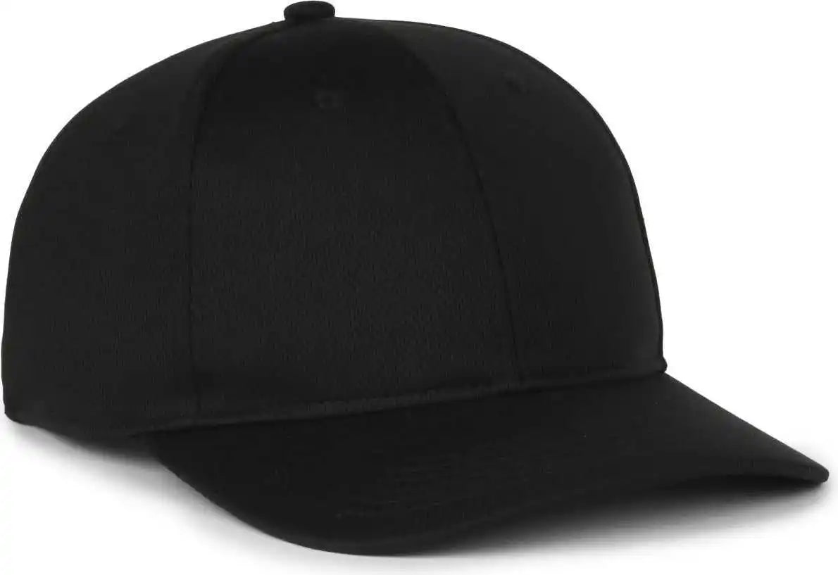 Oc Sports Ptm-850 Polyester Crown Cap - Black - Youth