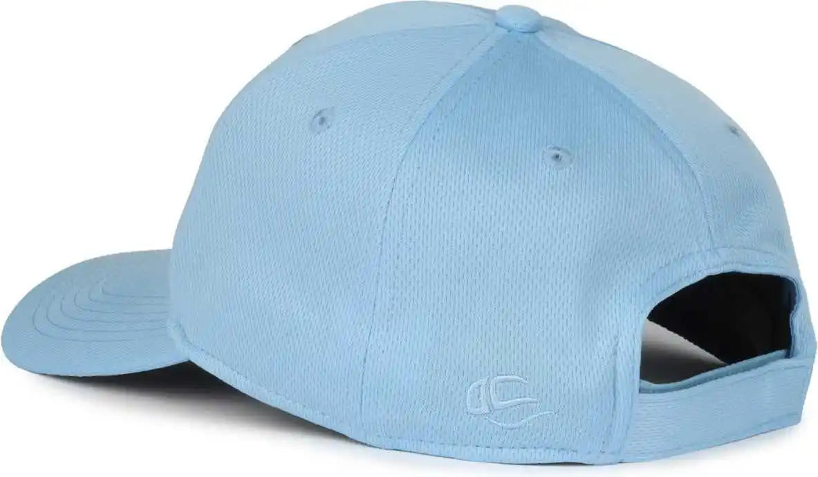 Oc Sports Ptm-850 Polyester Crown Cap - Columbia Blue