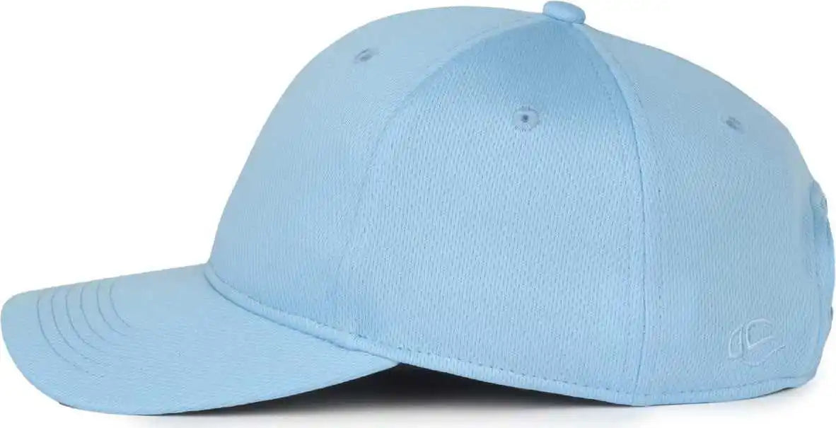 Oc Sports Ptm-850 Polyester Crown Cap - Columbia Blue