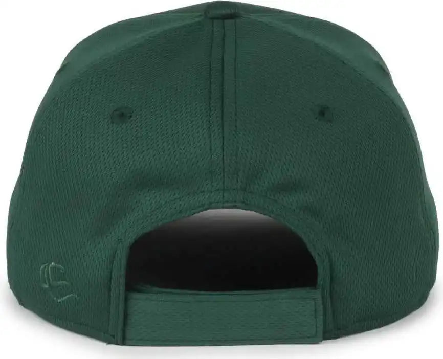 Oc Sports Ptm-850 Polyester Crown Cap - Dark Green