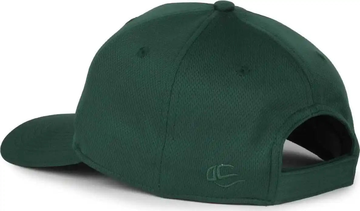 Oc Sports Ptm-850 Polyester Crown Cap - Dark Green