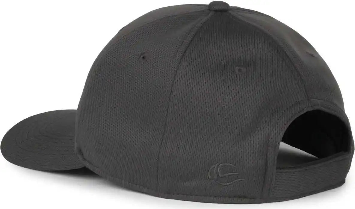 Oc Sports Ptm-850 Polyester Crown Cap - Graphite