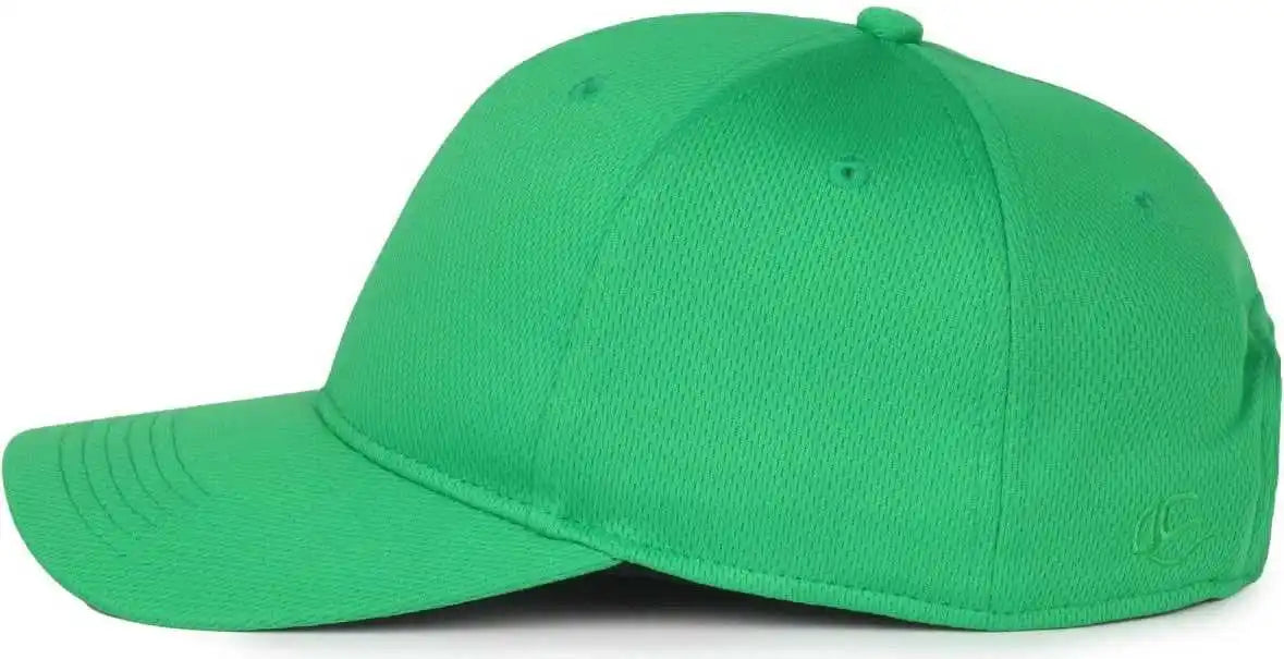 Oc Sports Ptm-850 Polyester Crown Cap - Kelly Green