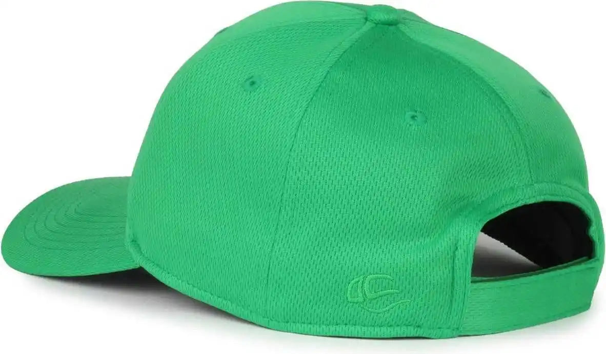 Oc Sports Ptm-850 Polyester Crown Cap - Kelly Green