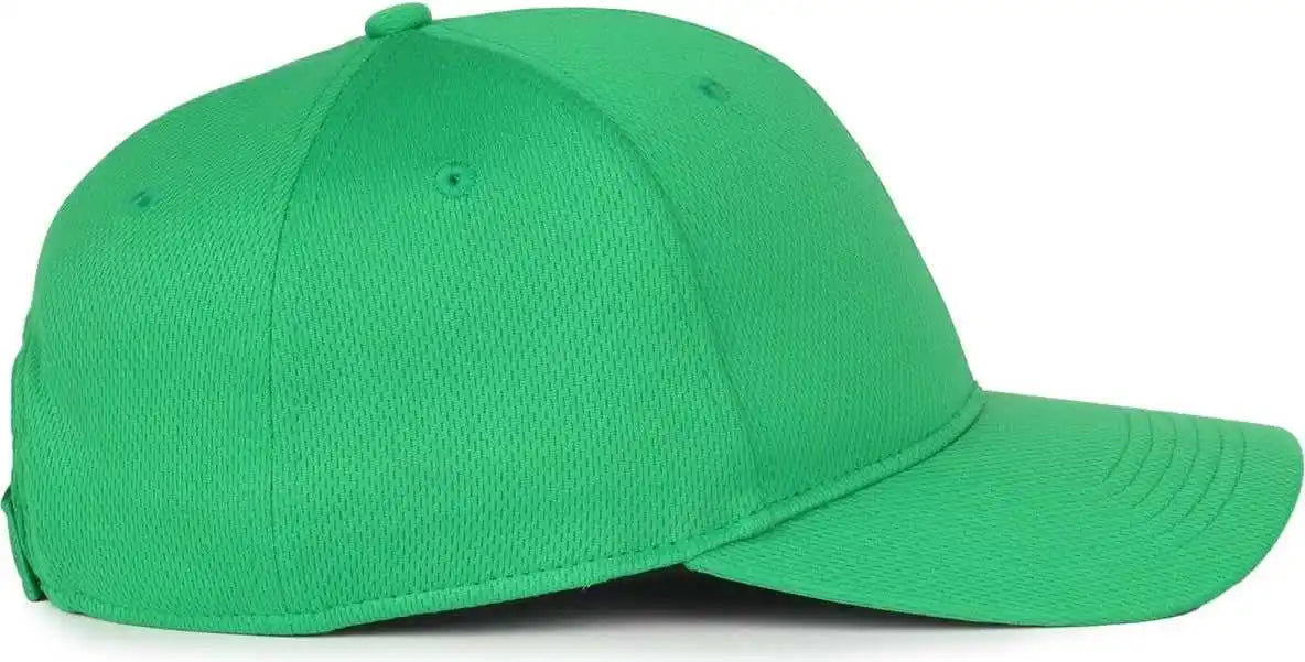 Oc Sports Ptm-850 Polyester Crown Cap - Kelly Green