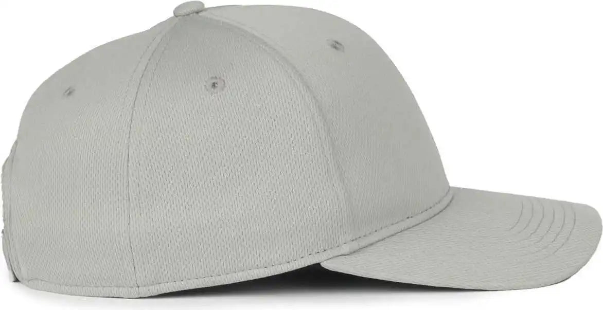 Oc Sports Ptm-850 Polyester Crown Cap - Light Gray